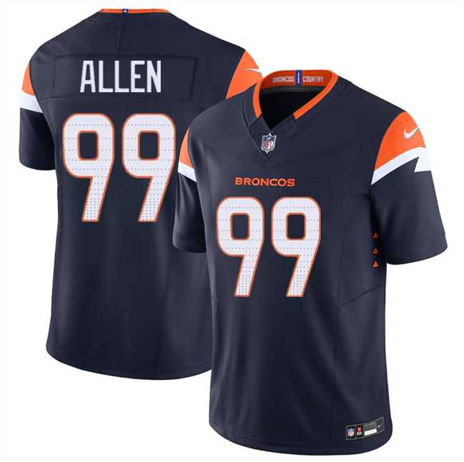 Youth Denver Broncos #99 Zach Allen Navy 2024 F.U.S.E. Alternate Vapor Limited Stitched Jersey Dzhi->denver broncos->NFL Jersey